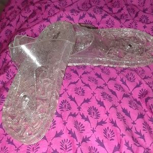 Forever 21 Glitter Sandals
